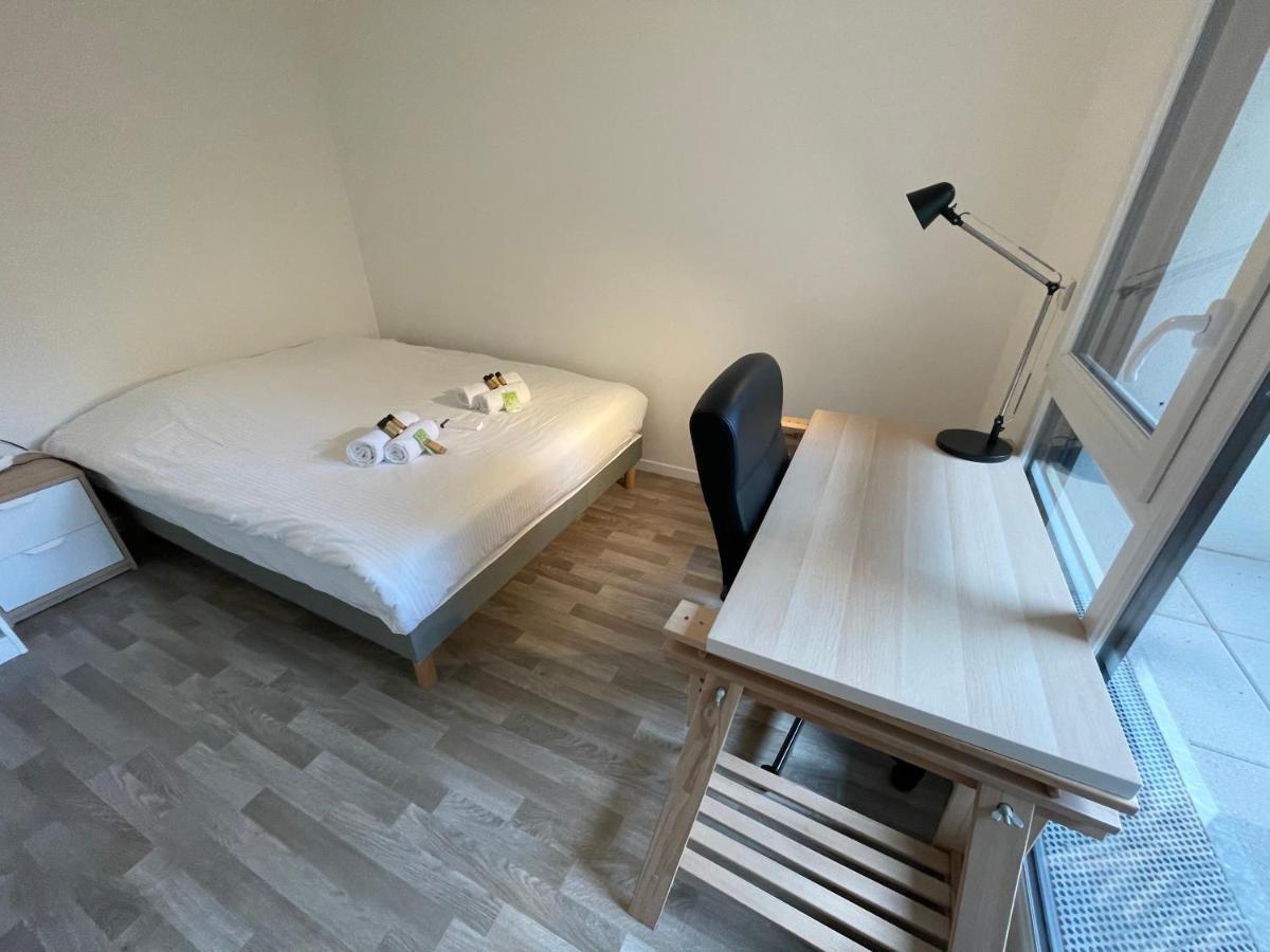 Gredi, Appt Avec Parking Et Terrasse A Caen Apartment ภายนอก รูปภาพ